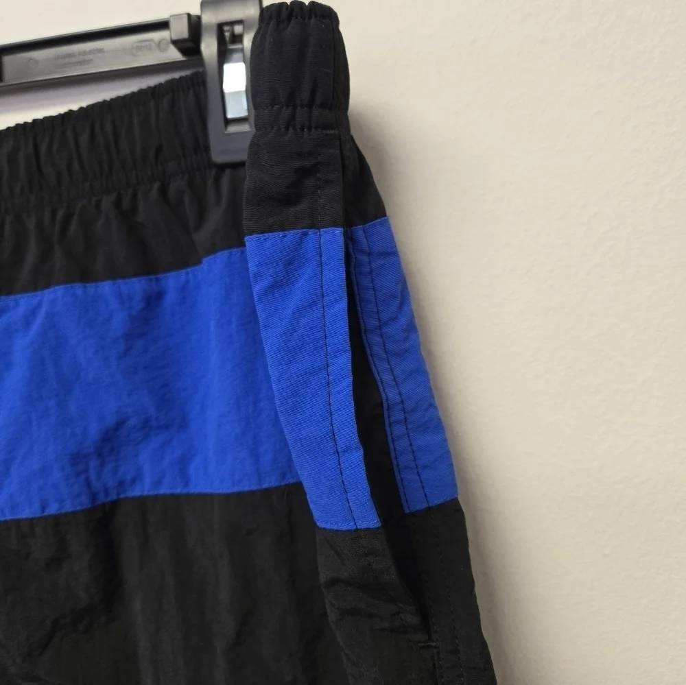 O'rageous Stripe Swim Trunks Blue Black XL